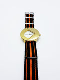 Pierre Christ Gold-Tone Quartz Watch | Unique Vintage Watches - Vintage Radar