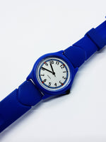 Blue Vintage Sports Watch For Men | Quartz Watches For Gents - Vintage Radar