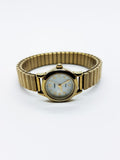 Small Womens Gold Timex Indiglo Watch | Cool Ladies Wedding Watch Jewelry - Vintage Radar