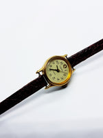 Small 90s Timex Q Quartz Watch for Women | Womens Old Timex Watch - Vintage Radar
