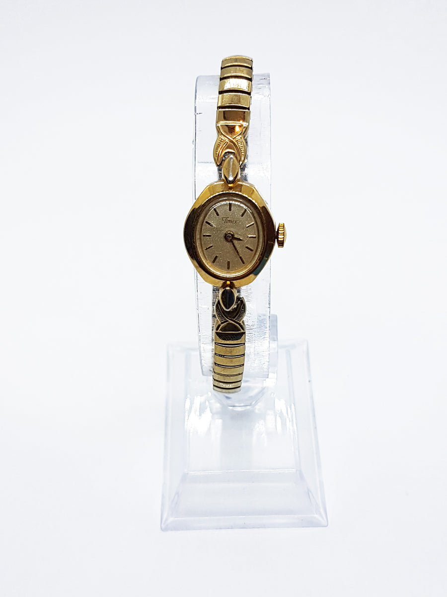 Luxury Mechanical Gold Timex Vintage Watch | Boho Dress Timex Watch ...