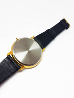 Large Moon Phase Watch For Men and Women | Gold-tone Moonphase Watch - Vintage Radar