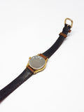 Timex Quartz Moon Phase Watch | Gold-tone Moonphase Watch - Vintage Radar