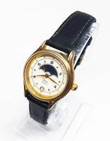 Vintage Timex Moon Phase Watch | Luxury Gold-tone Watches - Vintage Radar