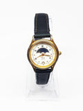 Vintage Timex Moon Phase Watch | Luxury Gold-tone Watches - Vintage Radar