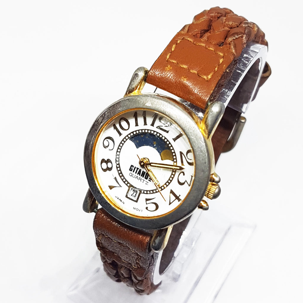 Gitano Vintage Moon Phase Watch Moonphase Watch Collection