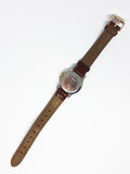Silver-Tone Carriage by Timex Quartz Watch | Black Dial Vintage Watch - Vintage Radar