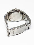 Black Dial Silver-Tone Fossil Watch | Men's Vintage Watches - Vintage Radar