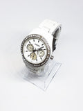 White Dial Fossil Quartz Watch | Luxury Vintage Watches - Vintage Radar