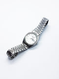 Silver-Tone 7N83-0011 Seiko Quartz Watch | Vintage Ladies Watches - Vintage Radar