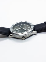 Men's Ascot Quartz Watch | Silver-tone Modern Ascot Wristwatch - Vintage Radar