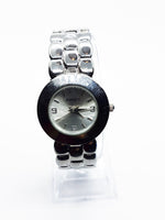 Retro Bangle Ascot Women's Watch | Silver-Tone Vintage Watch For Her - Vintage Radar