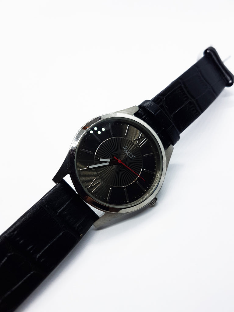 Minimalist Silver-Tone Ascot Watch for Men | Ascot Quartz Watches ...