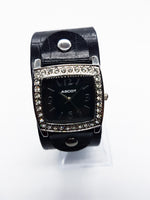 Luxury Ascot Watch For Women | Silver-Tone Rhinestones Gift Watch - Vintage Radar