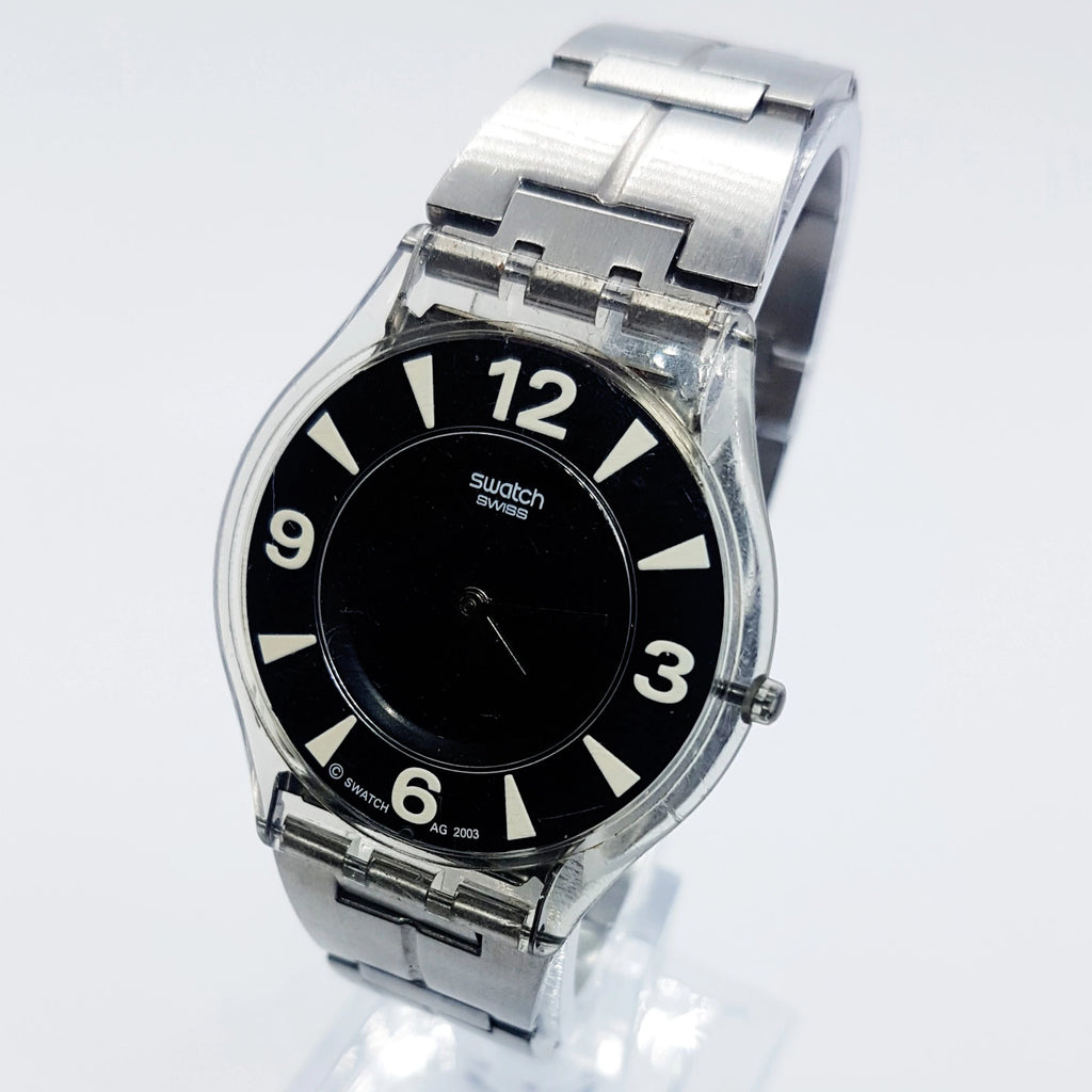 Swatch Swatch スウォッチ ステンレス CZ バングル Swatch スウォッチ ステンレス CZ バングル - メルカリ
