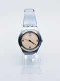 2000 Vintage Small Swatch Irony | FALLING STAR VIOLET YLS1012 Swatch - Vintage Radar