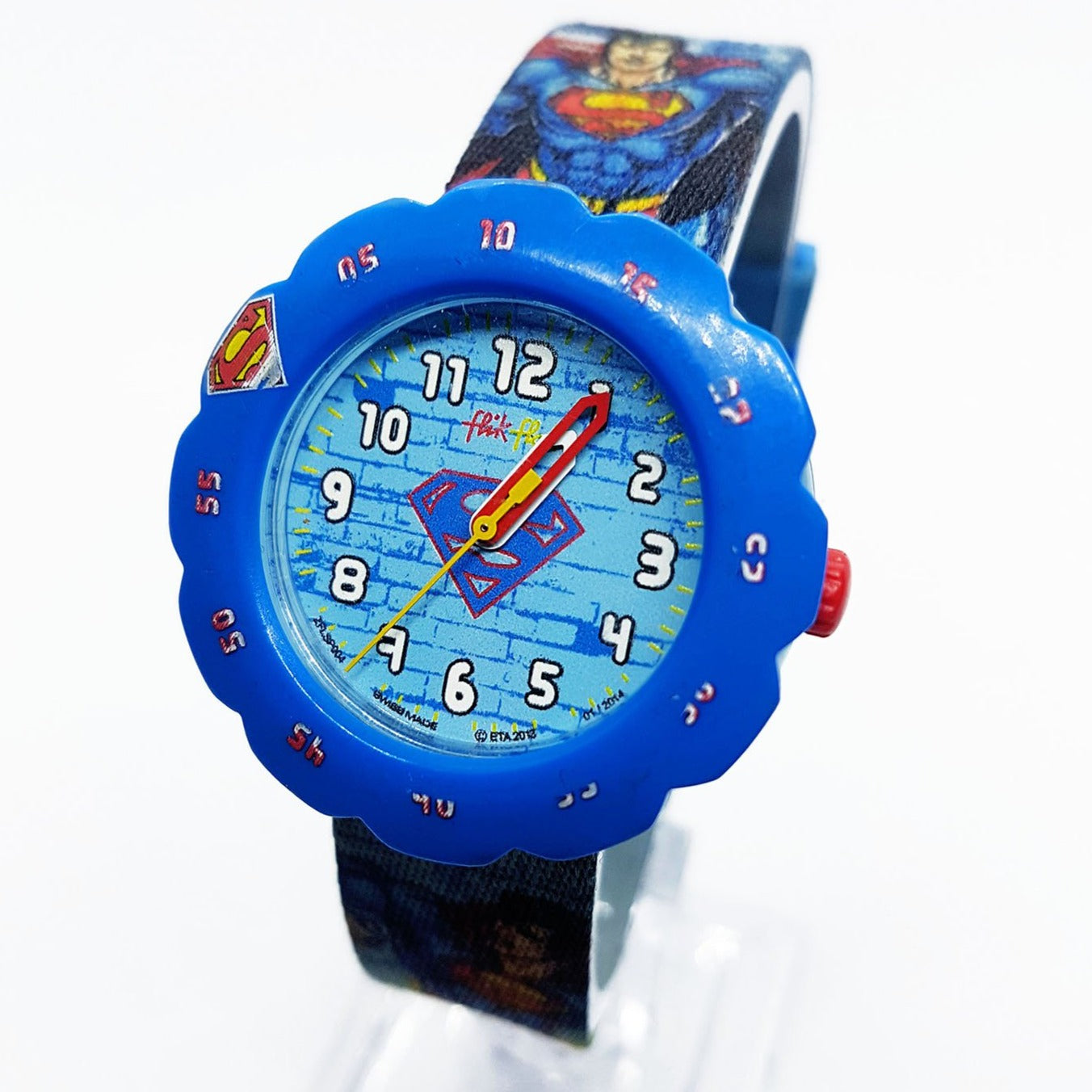 2013 Flik Flak Superman ZFLSP004 Swiss Watch for Kids by Swatch
