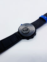 2000 Flik Flak Blue & Red Swiss gemacht Uhr Für Kinder und Erwachsene Vintage