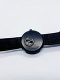 2000 Flik Flak Swiss blu e rosso ha fatto orologio per bambini e adulti vintage