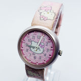 2008 Pink Hello Kitty Flik Flak suizo reloj para mujeres y niñas