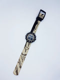 2004 Black & White Flik Flak Watch | Yin and yang Swiss Made Watch