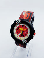 البرق ماكوين Flik Flak Disney Cars 95 Watch Fls019 Swiss Watch