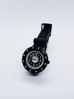 2012 Black Modern Swiss reloj | Enfriar Flik Flak Wallwatch después del 2000