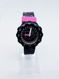 Hello Kitty Black & Pink Flik Flak par Swatch montre | Montres suisses vintage