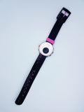 Hallo Kitty Black & Pink Flik Flak durch Swatch Uhr | Vintage -Schweizer Uhren