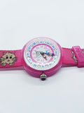 Pinke Katze & Mouse Flik Flak In der Schweiz hergestellt Uhr für Kinder von Swatch