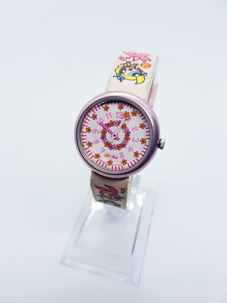 Flik Flak FLN014PACK Powerpuff Girls Hula Heroes Swiss Watch 2004 ...