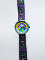 1991 Hora de cuentos Vintage Dolphin Flik Flak reloj | 90 Swatch Relojes