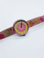 Vintage 2001 Frucht Flik Flak Schweizer Spaß Uhr Für Kinder und Erwachsene