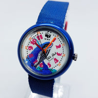 ETA 1992 Flik Flak reloj | Ocean Whale WWF 1986 Panda Flik Flak reloj
