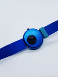 Chrismas Flik Flak schweizerisch Uhr Für Männer und Frauen | Blue Santa Swiss Uhr