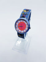 Suisse de sorcellerie fabriquée Flik Flak montre | 1997 Halloween Basket Witch montre