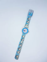 2006 Baby Husky Dog Lover Swiss-Made Watch | Husky Flik Flak Watches