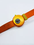 1997 Orange vintage Flik Flak par Swatch montre | Montres suisses rares des années 90