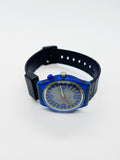 1999 ANTI-SLIP GN907 Loomi Glow Swatch Watch | Rare Cool 90s Swatch Watch - Vintage Radar