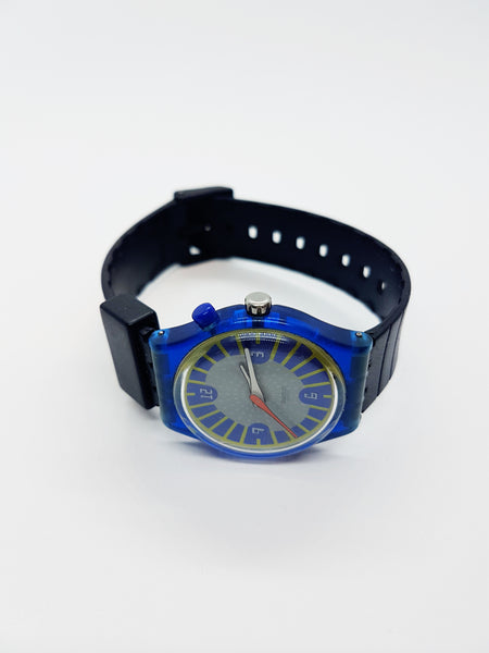 1999 ANTI-SLIP GN907 Loomi Glow Swatch Watch | Rare Cool 90s Swatc ...