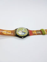 1999 DONKY DORK GG188 Monkey Swatch Watch | 90s Cool Swiss Swatch Watch - Vintage Radar