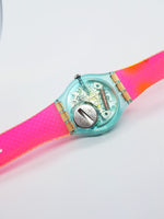 90s TOUR GL102 Swatch Watch | Electric Geometric Swiss Swatch Quartz Watch - Vintage Radar