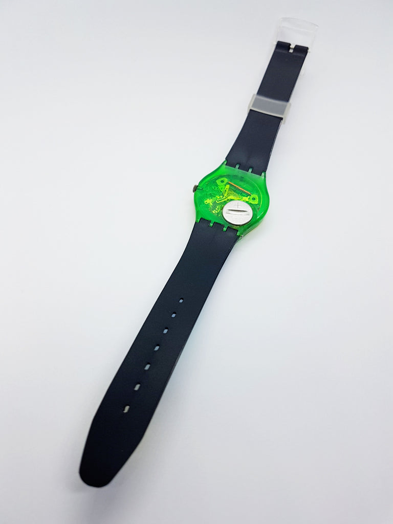 1988 Rare NEO RIDER GG103 Swatch Watch | 80s Swiss Neon Swatch Watch ...