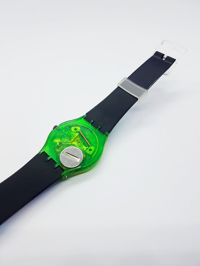 1988 Rare NEO RIDER GG103 Swatch Watch | 80s Swiss Neon Swatch Watch ...