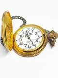 Gold Eagle Watch-it Pocket Watch | Personalized Quartz Pocket Watch - Vintage Radar