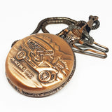 Mercedes 1903 Car Pocket Watch | Cool Bronze Car Collector Gift Watch - Vintage Radar