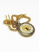 Vintage Endura Swiss Pocket Watch | Gold-tone Vintage Pendant - Vintage Radar