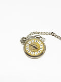Bercona Swiss Mechanical Pocket Watch | Gold Luxury Vintage Pendant Watch - Vintage Radar