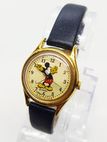 Lorus Mickey Mouse V515 6080 ساعة Seiko كلاسيكي Disney راقب