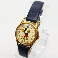 Lorus Mickey Mouse V515 6080 reloj por Seiko Antiguo Disney reloj